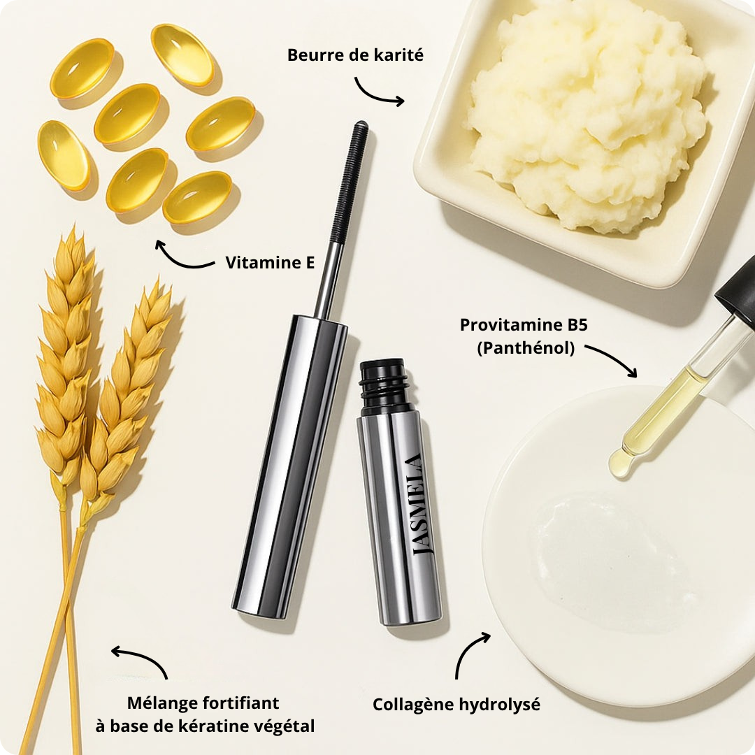 Eyeva™| Mascara naturel, allongeant et nourrissant