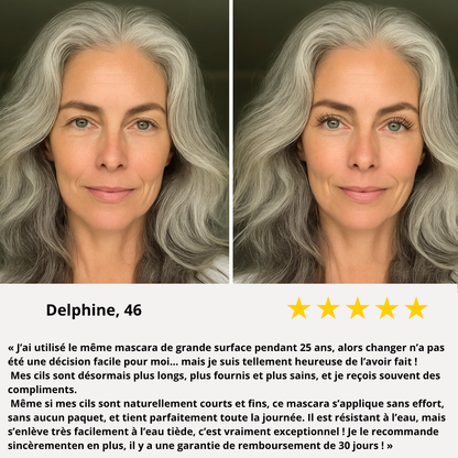 Eyeva™| Mascara naturel, allongeant et nourrissant